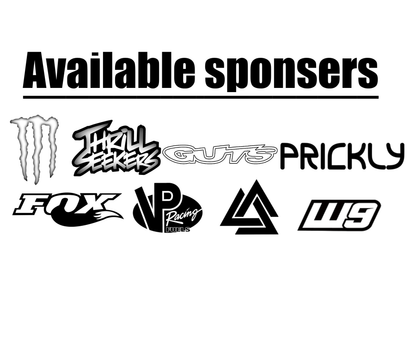 Motocutz plate decal
